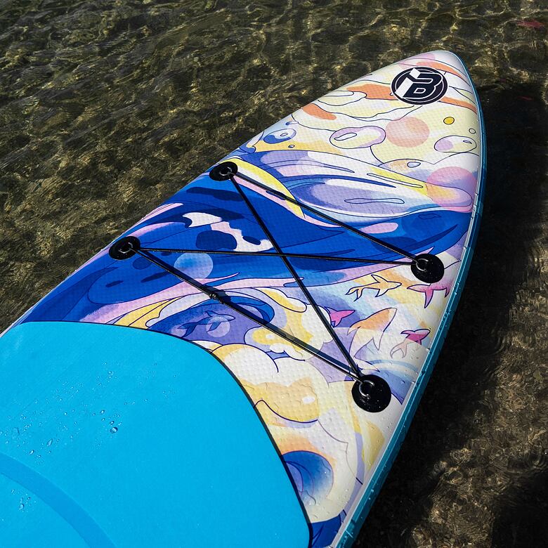 Nafukovací paddleboard iBOARD 11 Whale - 110x32x6 spicka